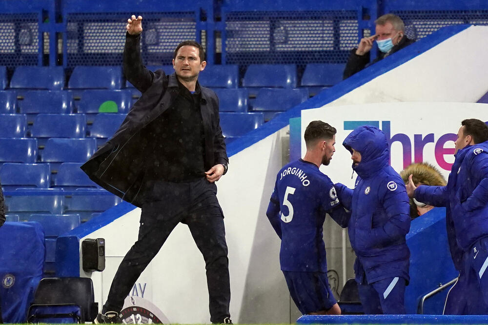 Lampard na sinoćnjem meču, Foto: Reuters