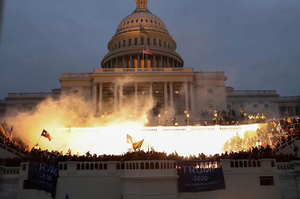 Napad na Kapitol Hil 6. januara, Foto: Reuters