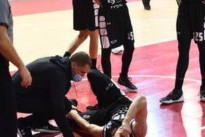 Partizan opet izgubio od Borca, teška povreda Jaramaza