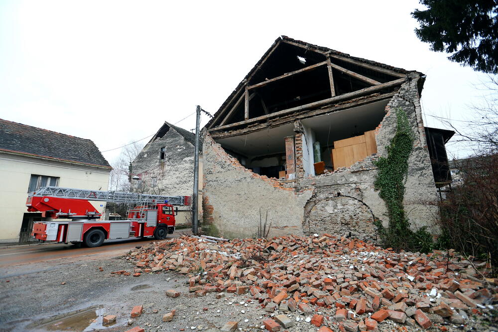 Zemljotres u Hrvatskoj, Foto: Reuters