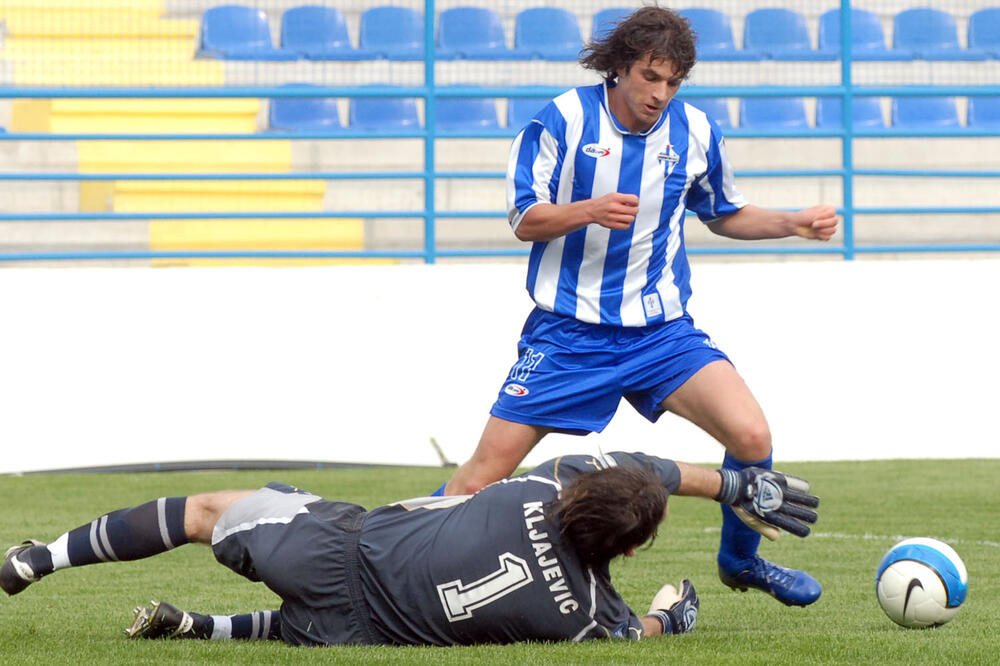 Milan Đurišić je postizao golove u svih 14 prethodnih sezona, Foto: Savo Prelević