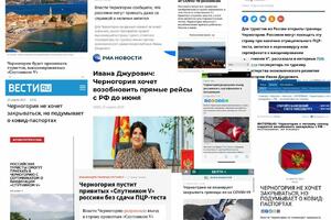 Interesovanje ruskih medija za Crnu Goru ne prestaje