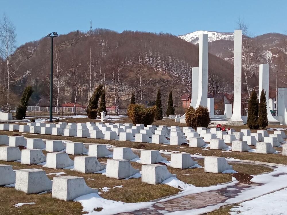 Partisan Memorial Cemetery at Breza