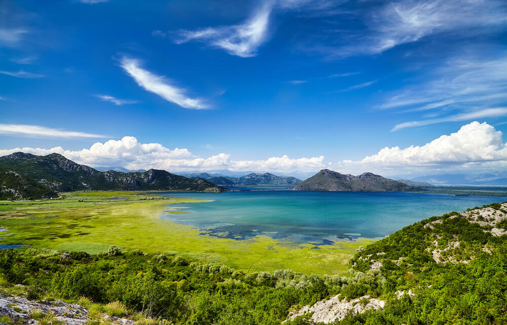 Skadar Lake - biggest lake in Balkan paninsula