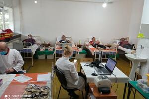 U akciji udruženja "Piva" učestvovala 42 dobrovoljna davaoca krvi