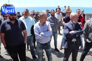 Protest u Ulcinju zbog kašnjenja radova na rekonstrukciji kaldrme