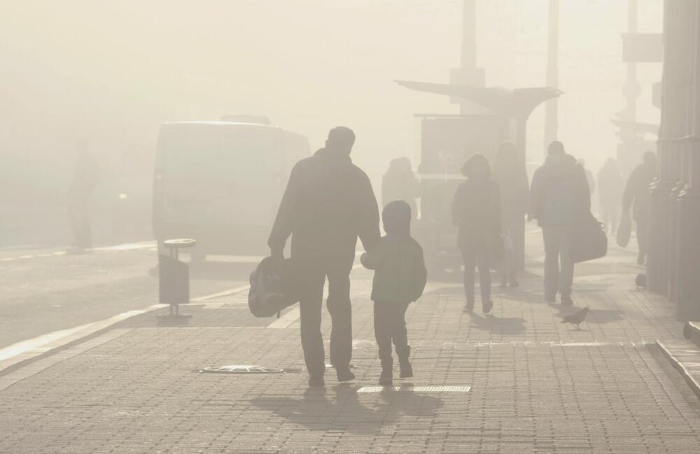 Zagađenost vazduha u Beogradu (arhivska fotografija)
