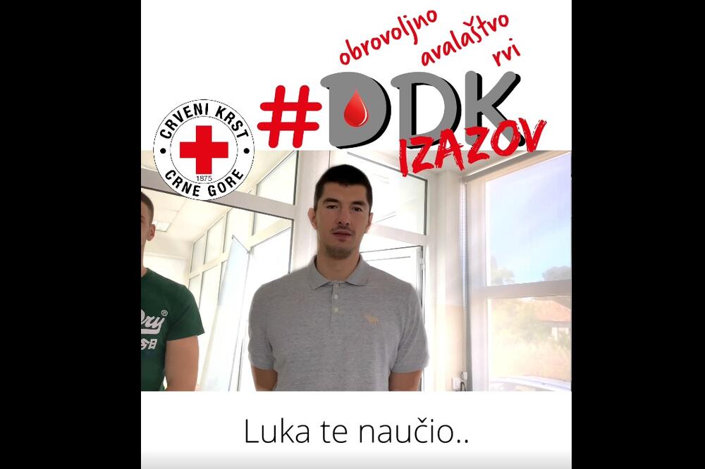 Košarkaš Budućnost Volija Luka Mitrović, Foto: Printscreen