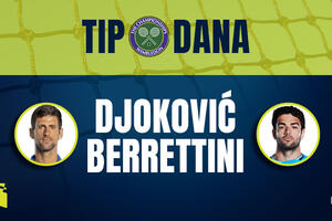 Tip dana: Novak Đoković – Mateo Beretini