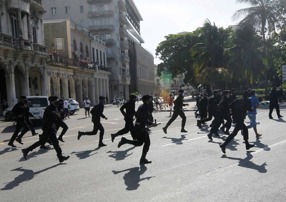 Kuba protest