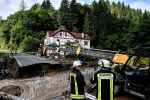 U fotografijama: Smrtonosne poplave u Njemačkoj i Belgiji