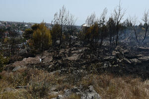 MUP: Širenju požara na Gorici doprinijeli i gorivi materijali koje...