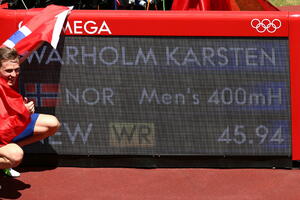 Zlato i svjetski rekord za Varholma na 400 metara s preponama