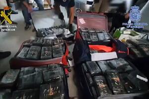 "Škaljarci" uhapšeni u Španiji, oduzeto 400 kilograma kokaina i...