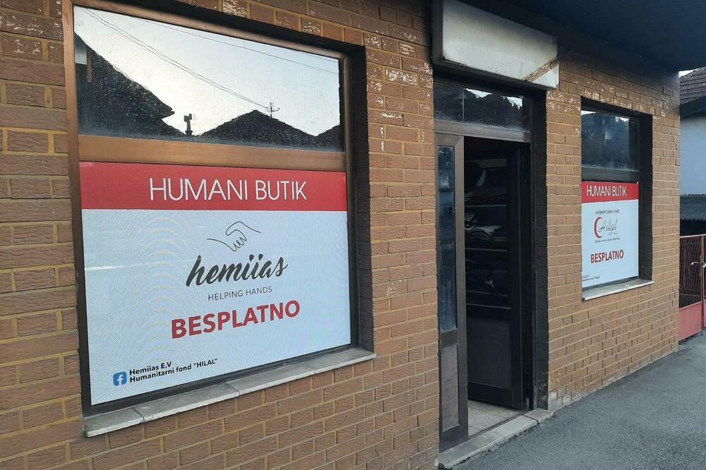 Humani butik u Bijelom Polju, Foto: Jadranka Ćetković