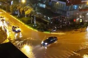 Nevrijeme širom zemlje, poplavljene ulice u Budvi, Podgorici...