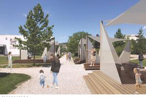 Prva realizacija projekta studenata arhitekture: Paviljon za...
