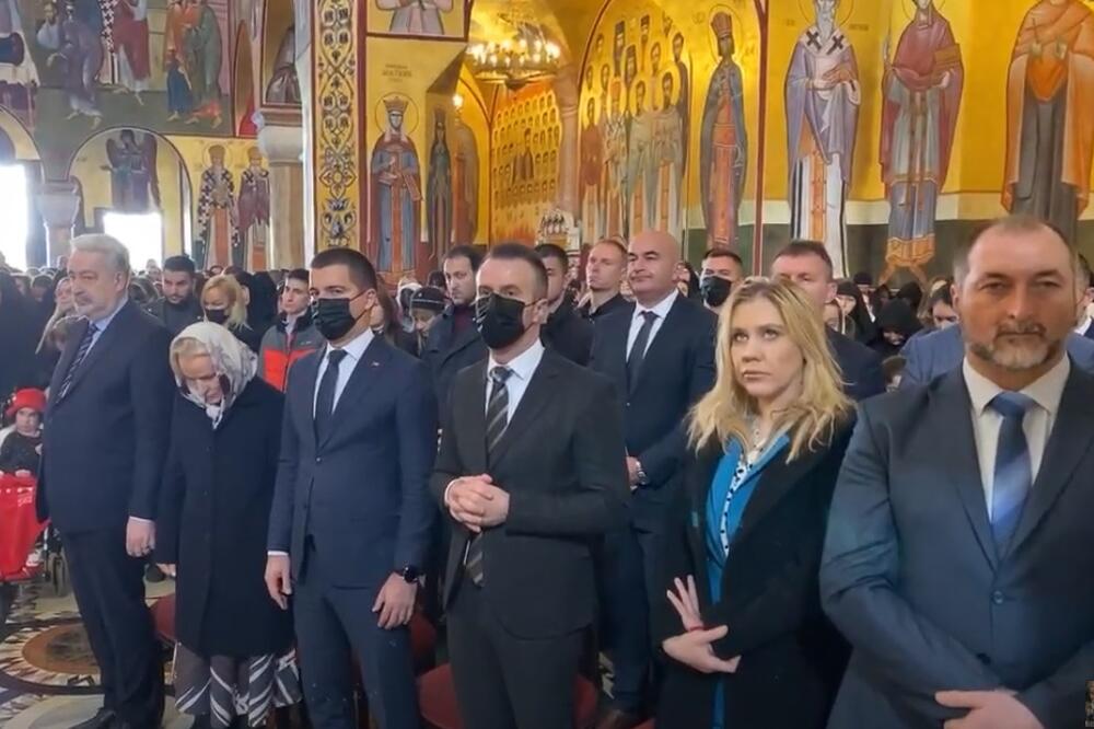 Sa liturgije, Foto: Screenshot/Ostrog TV