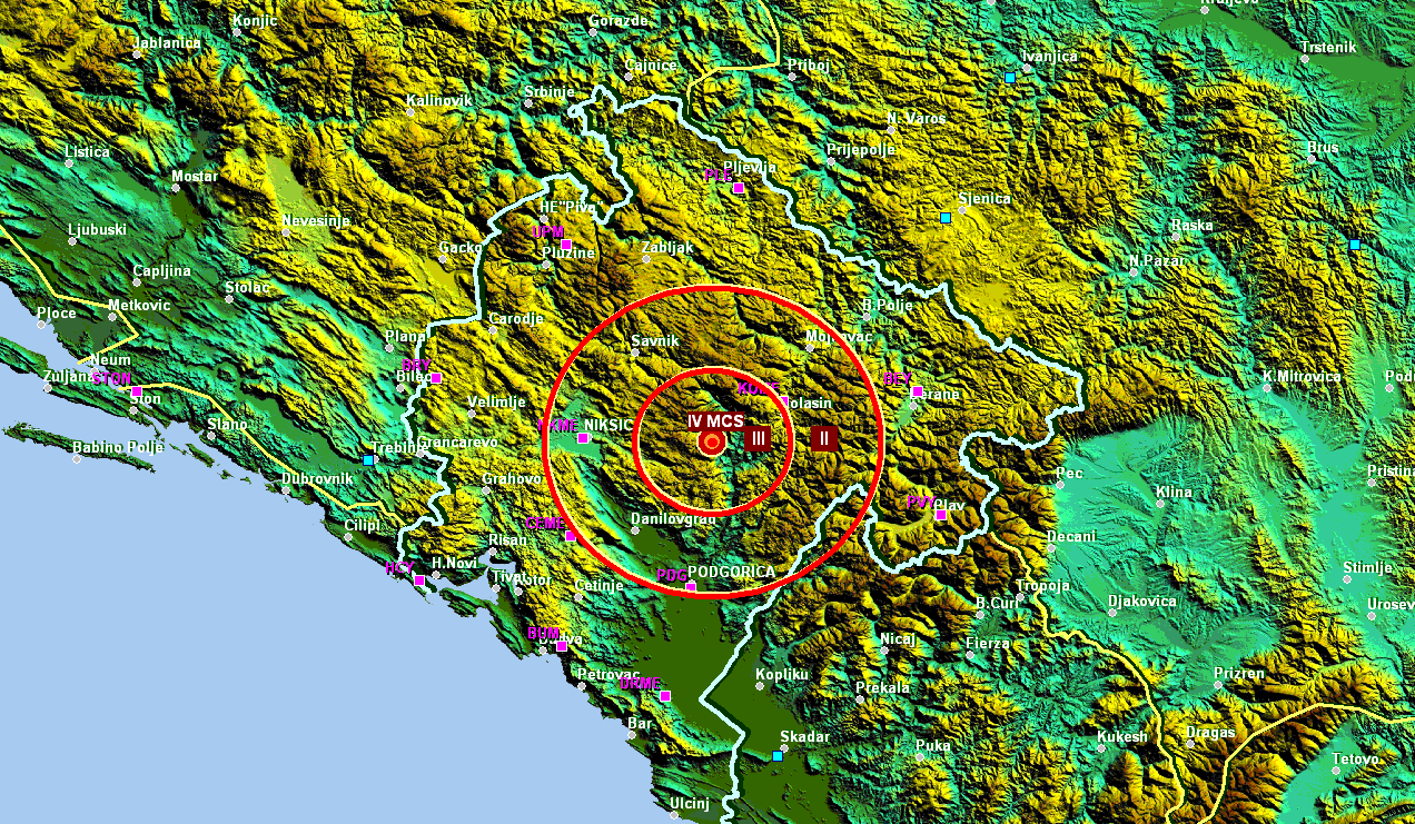 Zemljotres od 2,6 Rihtera u blizini Veljeg Dubokog