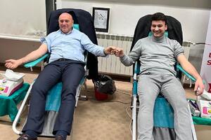 Carević podržao akciju dobrovoljnog davanja krvi
