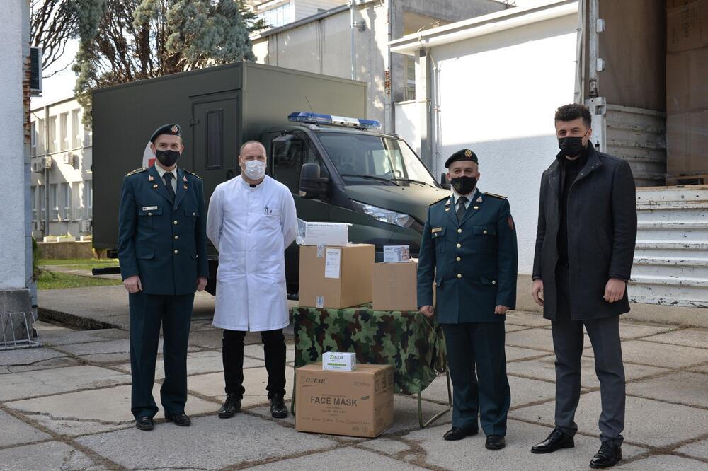 Donirana oprema, Foto: Ministarstvo odbrane