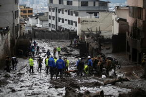 Najmanje 24 osobe poginule u odronima u glavnom gradu Ekvadora