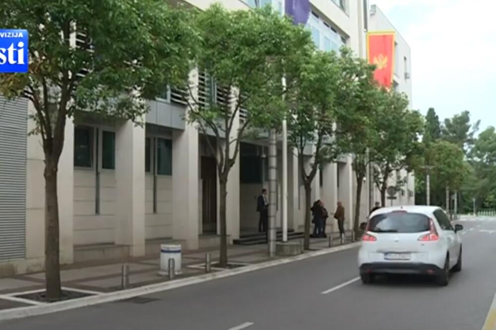 Zgrada Vlade Crne Gore, Foto: Screenshot/TV Vijesti