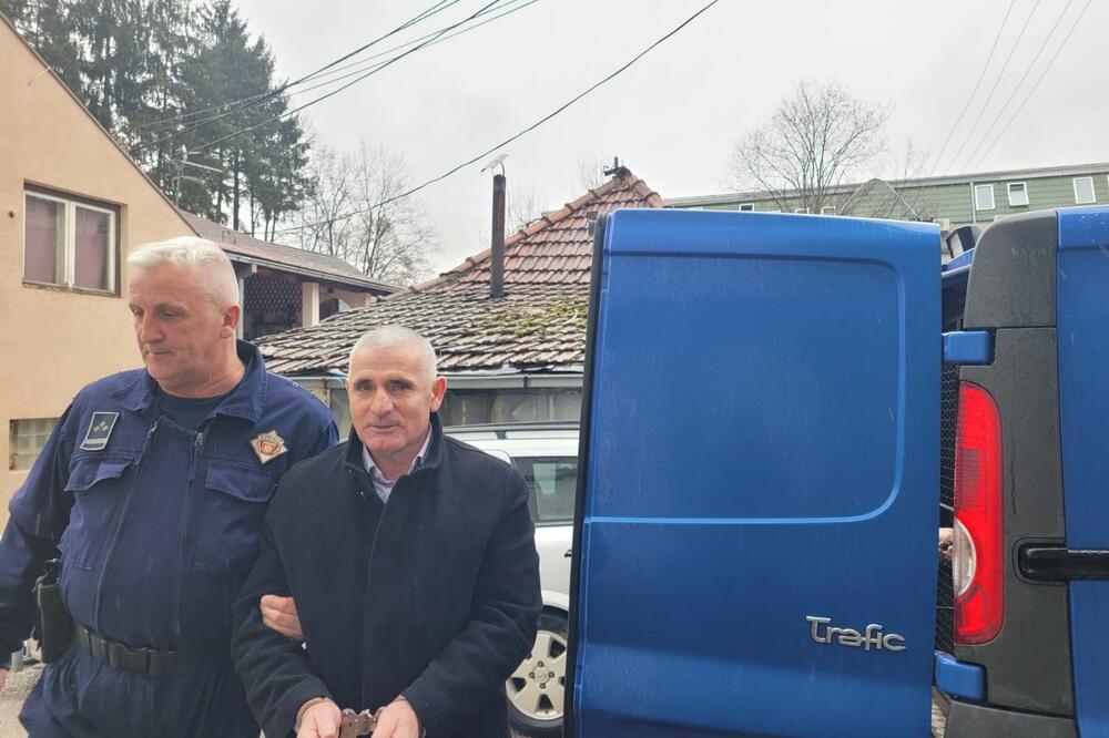 Optuženog Čeljaja sprovode na suđenje, Foto: Jadranka Ćetković