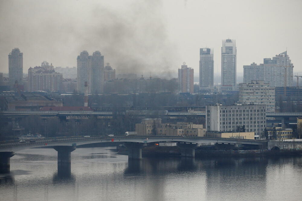 Ruske rakete pogodile su juče ciljeve u Kijevu
