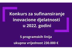 MEK: Za inovacionu djelatnost 230.000 eura