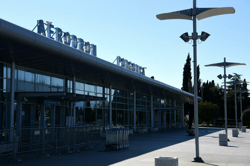 Aerodrom Podgorica, ilustracija, Foto: Boris Pejović