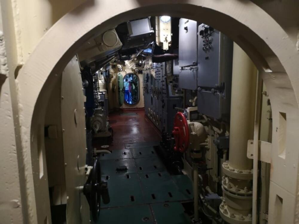 Unutrašnjost podmornice “Heroj”