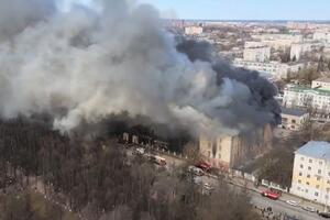 Najmanje šest osoba poginulo u požaru u ruskom istraživačkom...