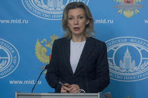 Zaharova: Diskusije o susretu Putina i Zelenskog sada nemaju smisla