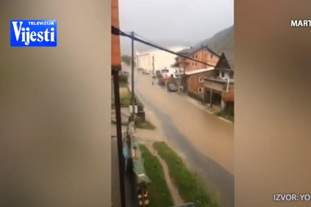 Ulica u Rožajama, Foto: Screenshot/TV Vijesti