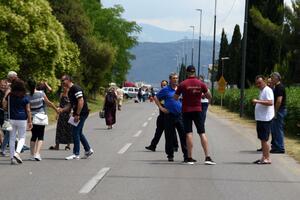 Protest bivših radnika Montenegro erlajnsa u utorak