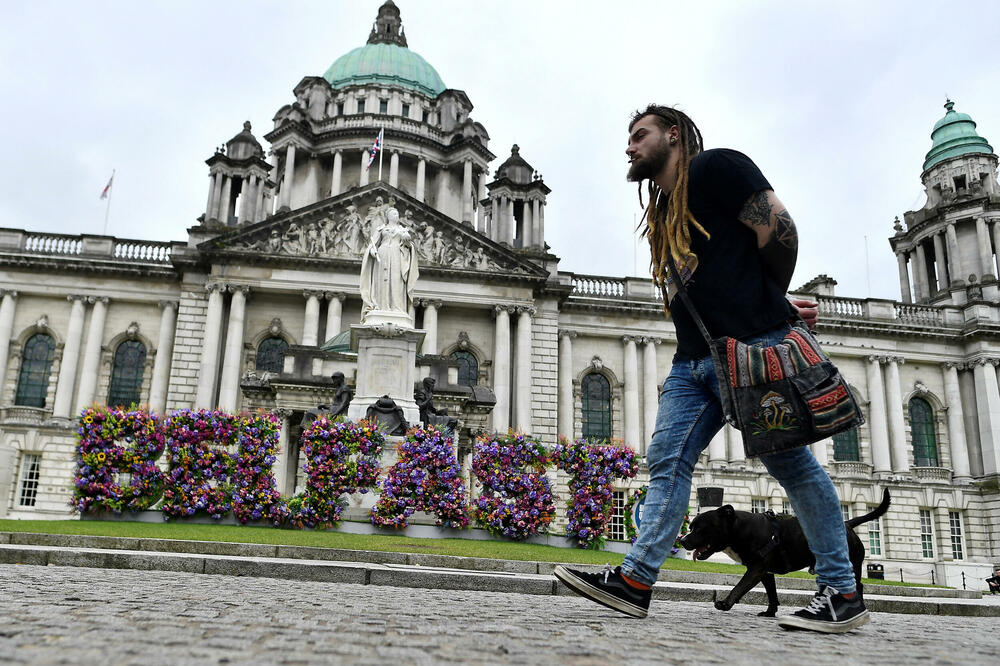Detalj iz Belfasta, glavnog grada Sjeverne Irske, Foto: Reuters
