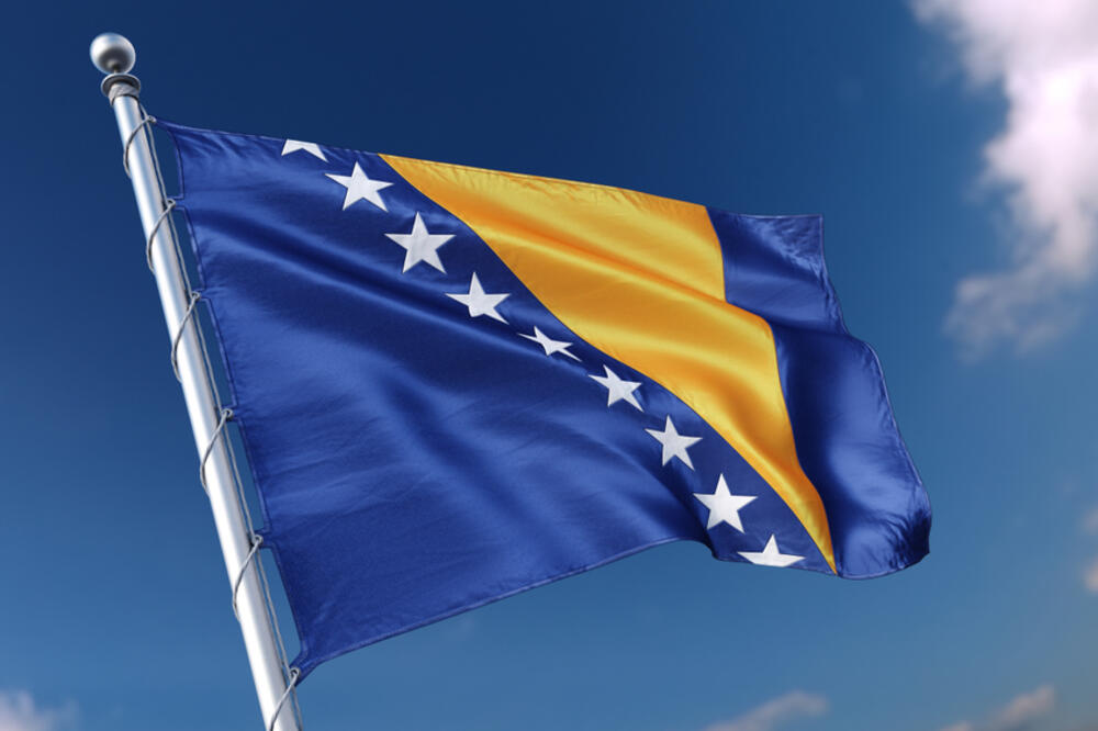 Zastava Bosne i Hercegovine (Ilustracija), Foto: Shutterstock