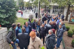 Novi protest bivših radnika Rudnika Boksita