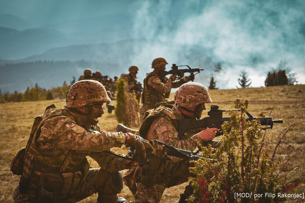 Detalj sa obuke, Foto: Ministarstvo odbrane
