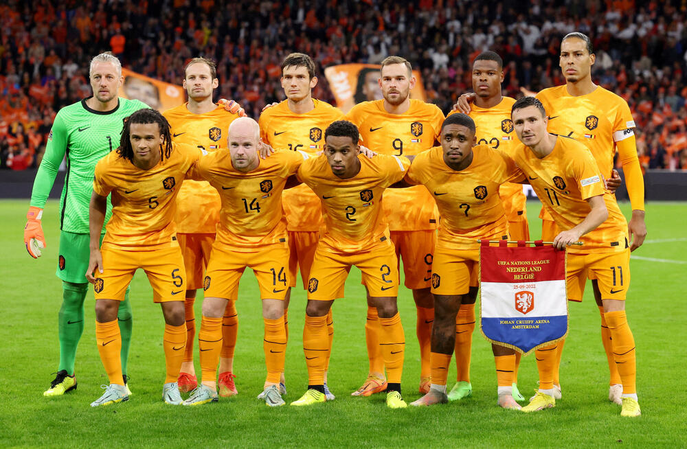 Fudbalska reprezentacija Holandije, Fudbaleri Holandije, SP Katar 2022.