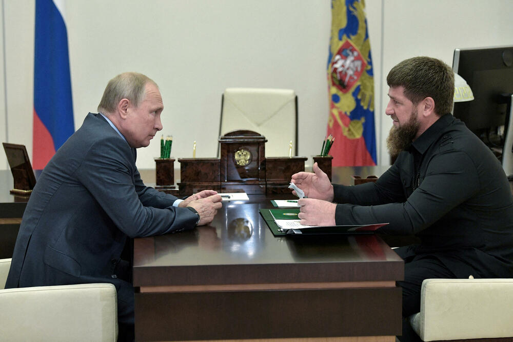 Putin i Kadirov u avgustu 2019. godine