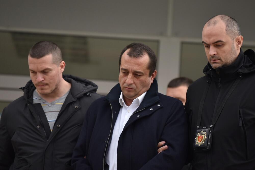 Tvrdi da je zakonito radio: Čađenović nakon saslušanja u Specijalnom policijskom odjeljenju, Foto: Boris Pejović