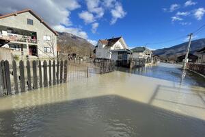 Olujno nevrijeme izazvalo poplave u Beranama, Plavu, Gusinju i...