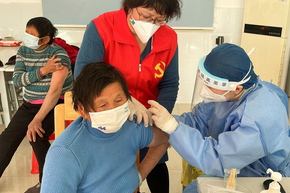 Vakcinacija u Šangaju, Foto: REUTERS