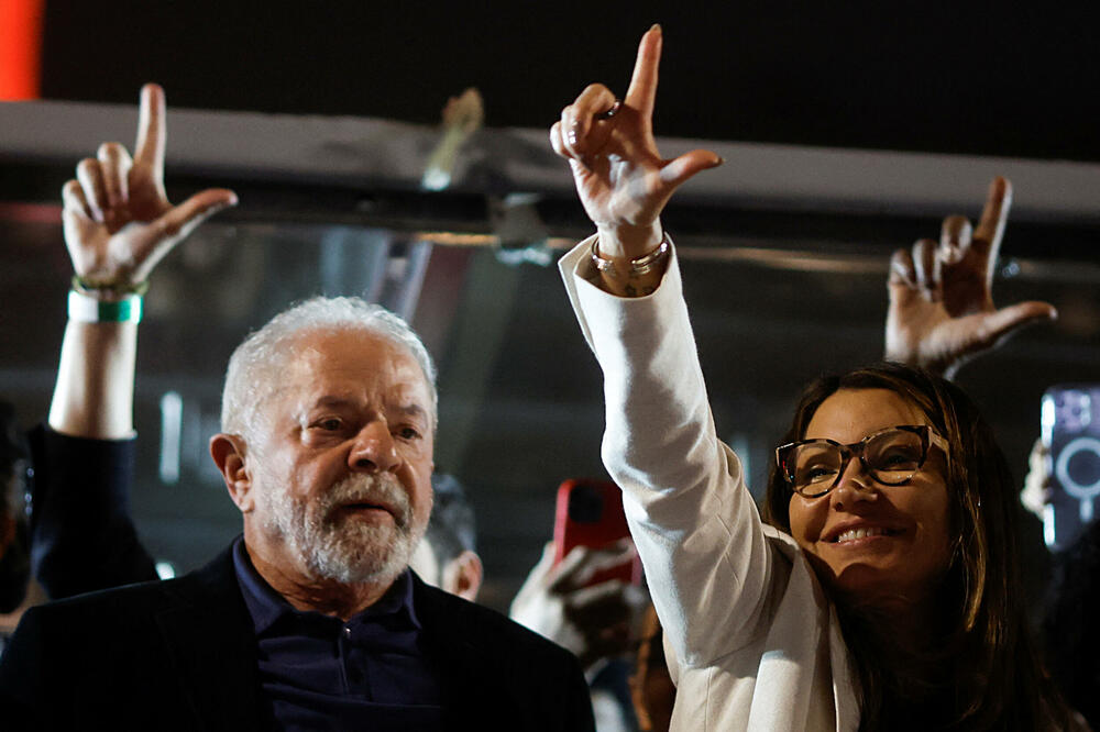 Lula da Silva nakon prvog kruga predsjedničkih izbora u oktobru, Foto: Reuters