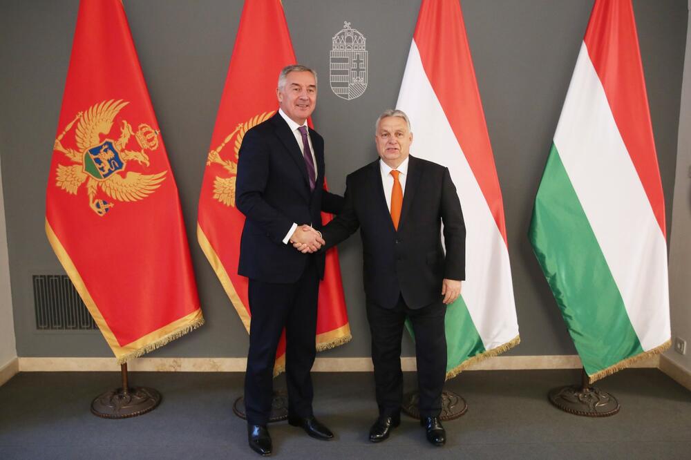 Đukanović i Orban, Foto: Twitter/Milo Đukanović
