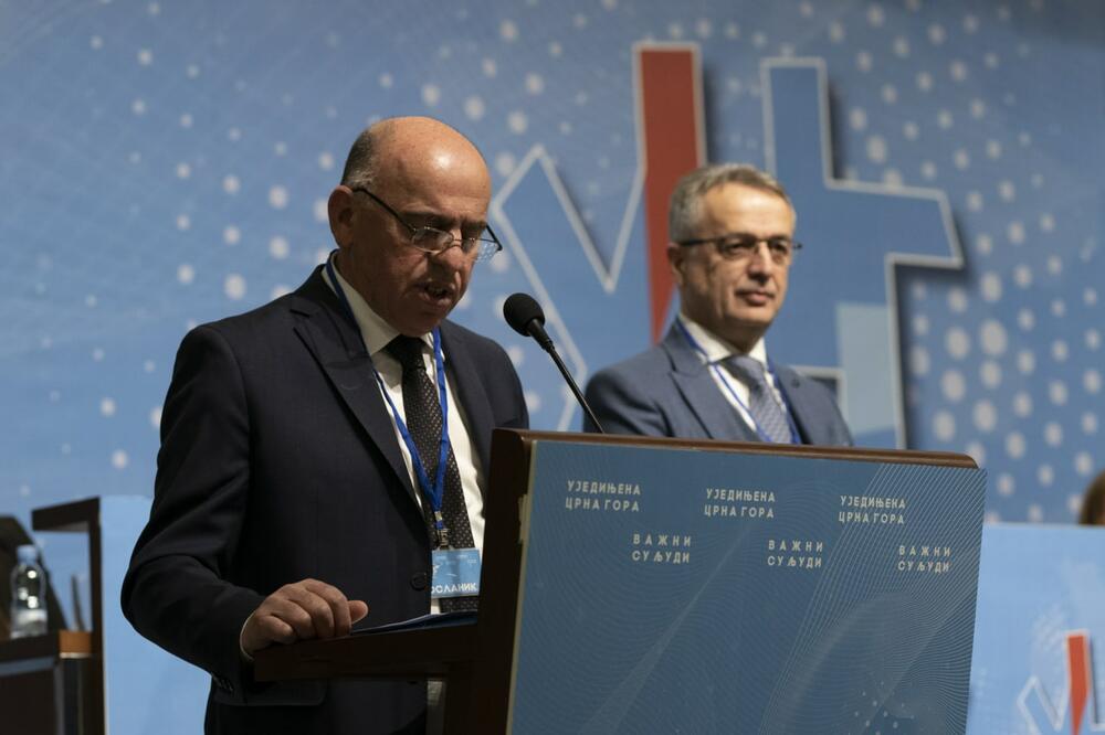 Jokić i Goran Danilović, lider Ujedinjene i kandidat za predsjednika Crne Gore, Foto: Ujedinjena Crna Gora