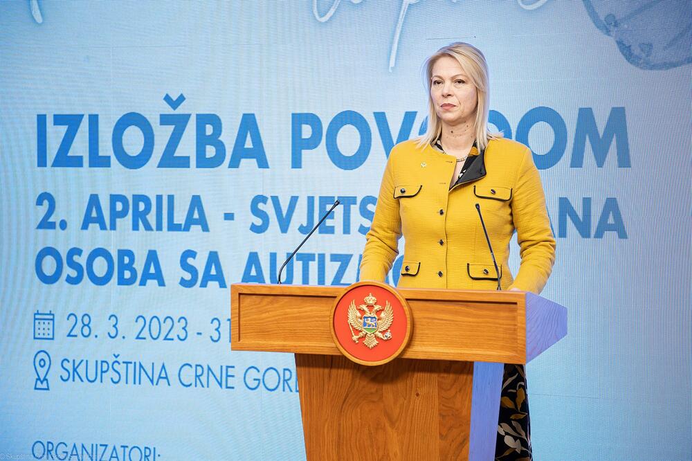 Danijela Đurović, Foto: Skupština Crne Gore