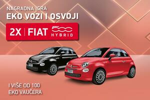 Osvojite crveni ili crni Fiat 500 Hybrid